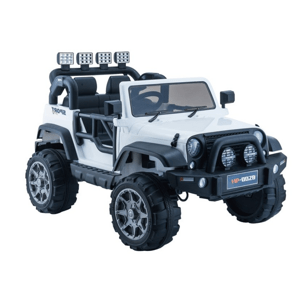Dětské elektrické autíčko Jeep HP012 bílé