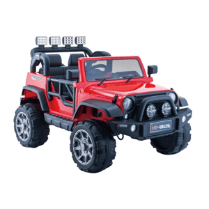 Dětské elektrické autíčko Jeep HP012 červené