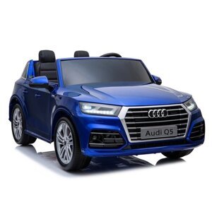 Elektrické autíčko Audi Q5, 2 místné modré lakované
