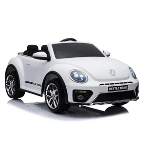 Elektrické autíčko VW Beetle Dune bílé