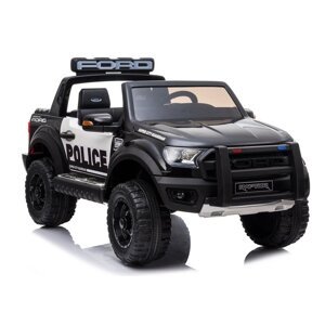 Elektrické autíčko Ford Ranger Raptor policie černé