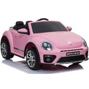Elektrické autíčko VW Beetle Dune Růžové