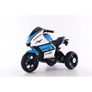 Elektrická motorka SUPER MOTO modrá