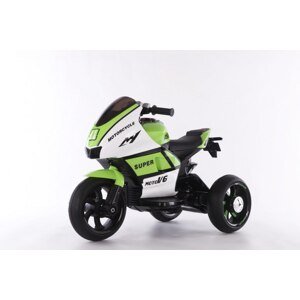 Elektrická motorka SUPER MOTO zelená