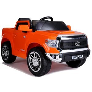 Dětské elektrické autíčko Toyota Tundra oranžové