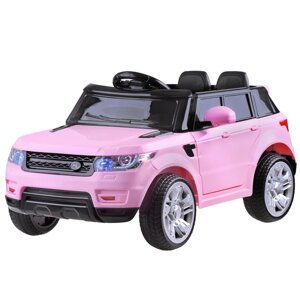 Elektrické autíčko Range Rover růžové EVA