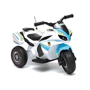 Dětská elektrická motorka GTM5588 bílo-modrá
