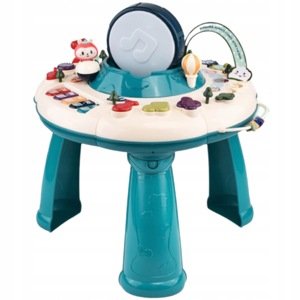 Interaktivní hudební stolek pro děti modrý