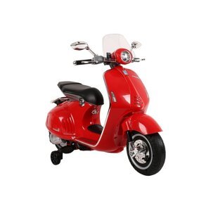 Tomido Dětská elektrická motorka Vespa GTS 300 červená