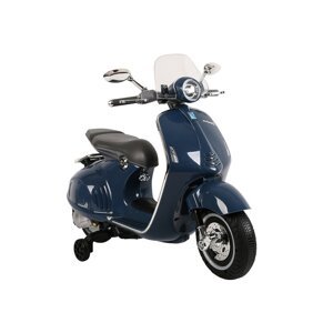 Tomido Dětská elektrická motorka Vespa GTS 300 modrá