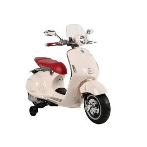 Tomido Dětská elektrická motorka Vespa GTS 300 bílá