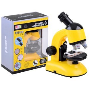 Tomido Dětský mikroskop s příslušenstvím žlutý