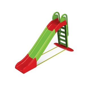 Tomido dětská skluzavka 243 cm červeno-zelená