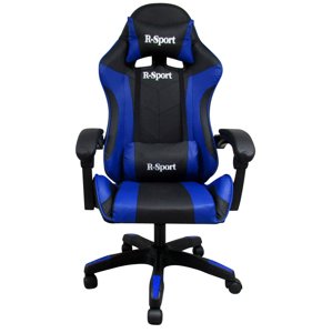 Malatec herní křeslo židle do 110 kg BLUE K3