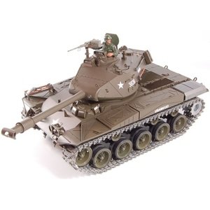 RC tank 1:16 M41A3 WALKER BULLDOG kouř. a zvuk. efekty + kov.tunning  IQ models