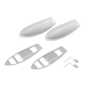 Záchranný člun s kormidlem 31x95mm (2 ks) Maketové doplňky IQ models