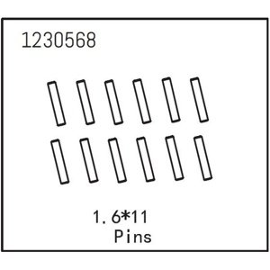 Pins 1.6*11 (12) RC auta IQ models