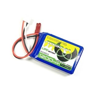 LiPo baterie 7,4V 1200mAh pro vysílače Absima CR6P a CR6S Akumulátory IQ models
