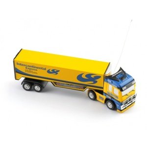 RC kamion žlutý expres - na dálkové ovládání Mini IQ models