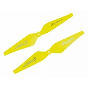 Graupner COPTER Prop 10x4 pevná vrtule (2ks.) - žluté Multikoptery IQ models