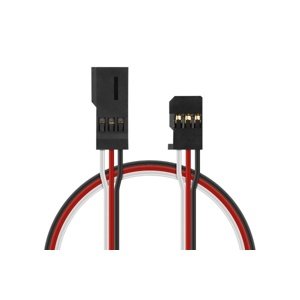 4603 J prodlužovací kabel 150mm Futaba plochý silný, zlacené kontakty (PVC) Konektory a kabely IQ models