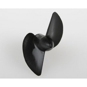 Závodní lodní šroub 2 listý, levý, stoupání 40mm, 39,0mm/M4 Příslušenství lodě IQ models