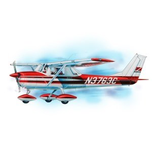 Cessna 150 (610mm) laser.vyřezávaná Modely letadel IQ models