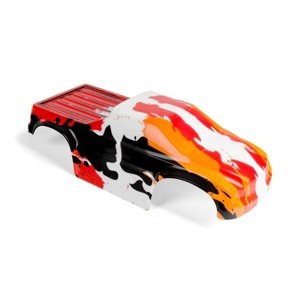 Lakovaná karoserie HD Oranžovo/černo/bílá - S10 Blast MT (náhrada za L122244) Příslušenství auta IQ models