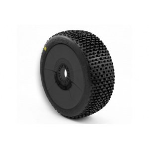 H-BLOCK V2 BUGGY C2 (SOFT) nalepené gumy, černé disky, 2 ks. Příslušenství auta IQ models