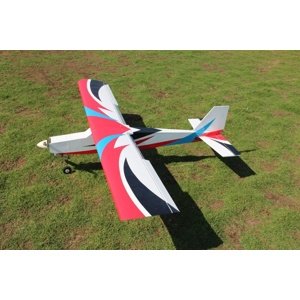 90" Trainer V2 2290mm Červeno-Modro-Černá Modely letadel IQ models