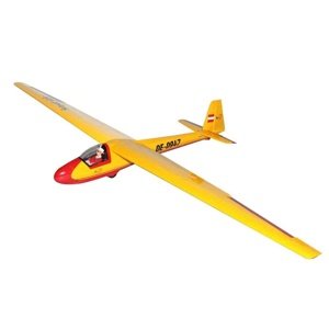 KA8B větroň 3m Žlutý Modely letadel IQ models