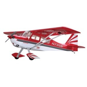 Super Decathlon 2m Červená/Bílá Modely letadel IQ models