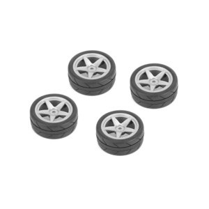 CARTEN nalepené profil gumy 26mm na černých 5 papr. diskách, 4 ks. Příslušenství auta IQ models