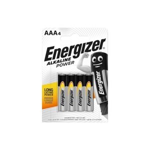Energizer Alkaline Power AAA 4pack 1.5V Akumulátory IQ models