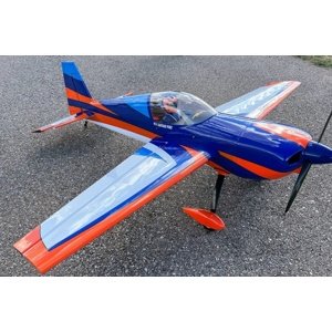 105,5" Slick 580 EXP V2 - Bílá/Modrá/Oranžová 2,67m Modely letadel IQ models