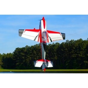 78" Extra NG - Červená/Stříbrná 1,97m Modely letadel IQ models