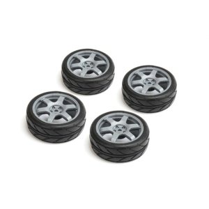 CARTEN nalepené Intermedium gumy 26mm na stříbrných 6 papr. diskách, 0mm OFFset, 4 ks. Příslušenství auta IQ models