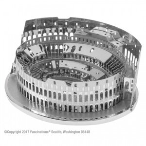 Metal Earth Luxusní ocelová stavebnice Roman Colosseum Ruins Autodráhy a stavebnice IQ models