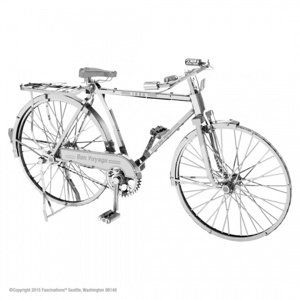 Metal Earth Luxusní ocelová stavebnice Bon Voyage Bicycle Autodráhy a stavebnice IQ models