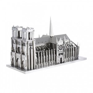 Metal Earth Luxusní ocelová Notre Dame Autodráhy a stavebnice IQ models