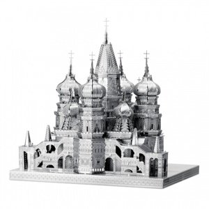Metal Earth Luxusní ocelová stavebnice Saint Basils Cathedral Autodráhy a stavebnice IQ models