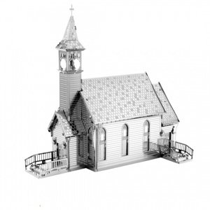 Metal Earth Luxusní ocelová stavebnice Old Country Church Autodráhy a stavebnice IQ models