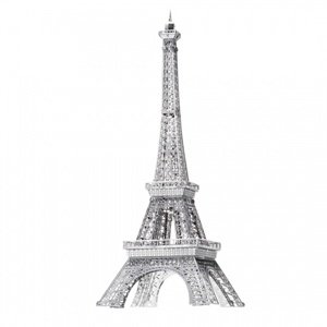 Metal Earth Luxusní ocelová stavebnice Eiffelova věž Autodráhy a stavebnice IQ models