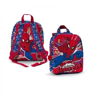 Siva batoh Spider-Man červený Doplňky IQ models