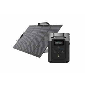 EcoFlow DELTA 2 + solární panel 220W Powerbanky Pelikan IQ models