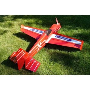 60" Laser-EXP V3 Červená/Bílá/Zlatá 1,52m Modely letadel IQ models