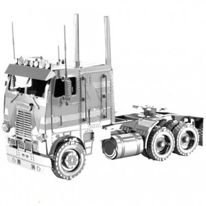 Metal Earth Luxusní ocelová stavebnice Freightliner  - COE Truck Autodráhy a stavebnice IQ models