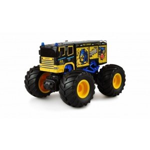 AMEWI RC auto Monster Fire Truck 1:18, RTR žlutý RC auta, traktory, bagry IQ models