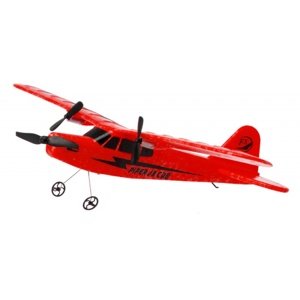 PIPER J-3 CUB RC letadlo 2 kanály 2,4 Ghz červená  IQ models