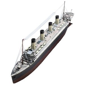 Metal Earth Luxusní ocelová stavebnice Titanic Autodráhy a stavebnice IQ models